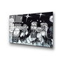 Wallity UV-480 45 x 65 Cuadro de Vidrio Templado Banksy